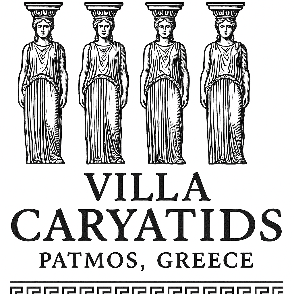 Villa Caryatids Patmos, Greece